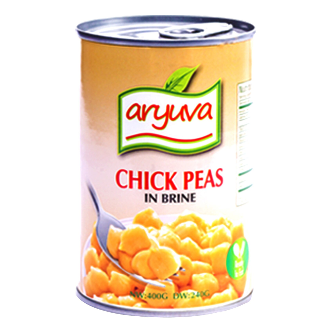 ARYUVA CHICK PEAS IN BRINE 400G